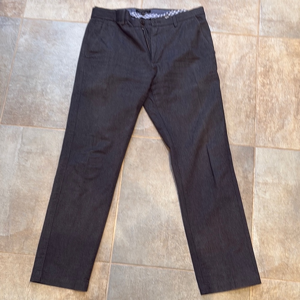 Banana Republic Charcoal Straight Leg Kentfield Pants-31W/30L